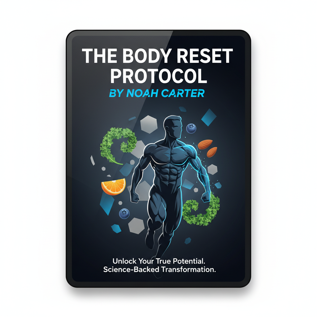 The Body Reset Protocol by Noah Carter - digital eBook cover