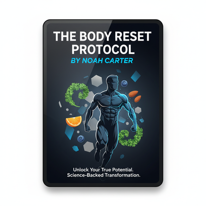The Body Reset Protocol by Noah Carter - digital eBook cover